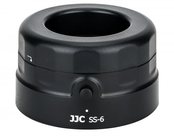 JJC SS-6, Musta, ABS-synteettinen, Lasi, USB, 77 g, 67 mm, 44 mm