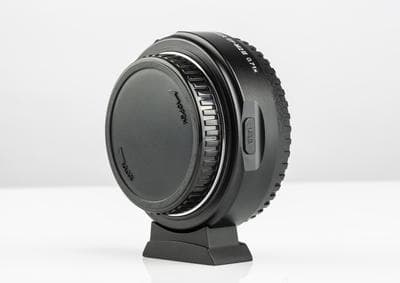 VILTROX EF-M2 II, Canon EF, M4/3, 6,7 cm, Svart, Silver, 0,71x, 118 g
