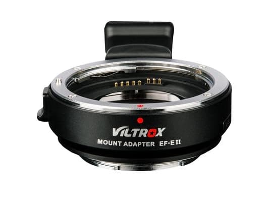 VILTROX EF-E II, Canon EF, Sony E, 6,8 cm, Sort, 0,71x, 174g