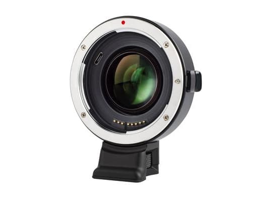 VILTROX EF-E II, Canon EF, Sony E, 6,8 cm, Sort, 0,71x, 174g