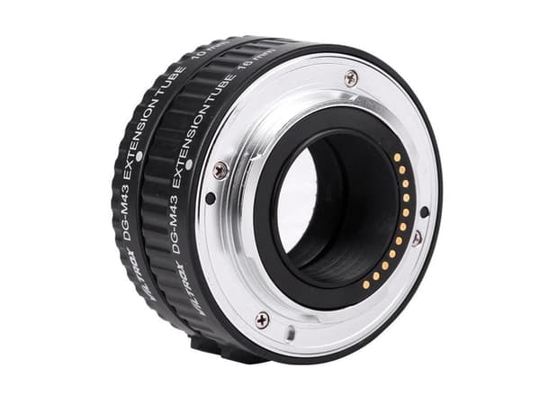 VILTROX DG-M43, Micro Four Thirds (fire-tredeler), Micro Four Thirds (fire-tredeler), 1,6 cm, 1 cm, Sort
