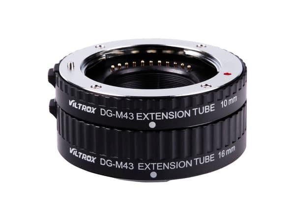 VILTROX DG-M43, Micro Four Thirds (fire-tredeler), Micro Four Thirds (fire-tredeler), 1,6 cm, 1 cm, Sort
