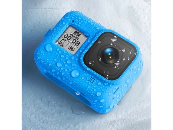 Xrec Silicone Case Housing Cover Case For Gopro Hero 8 Black + Strap