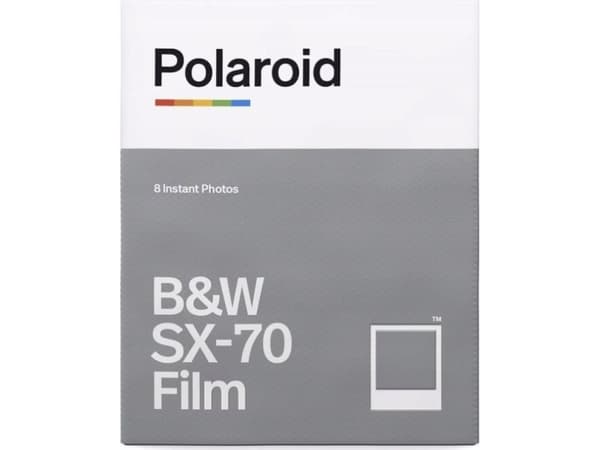 Polaroid - Svart/hvit hurtigvirkende film - SX-70 - ASA 160 - 8 eksponeringer