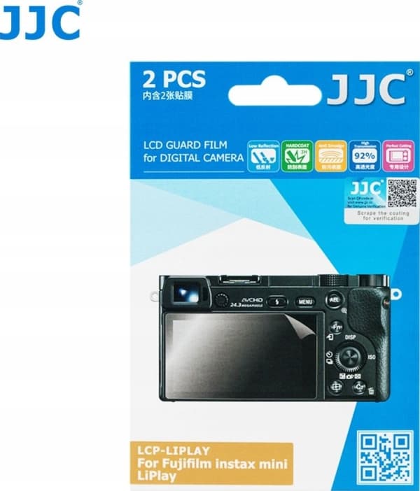 JJC 2x Lcd Screen Protector For Fuji Fujifilm Instax Mini Liplay