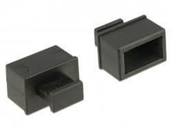 Delock Dust Cover for SFP - Dammskydd - svart (paket om 10)