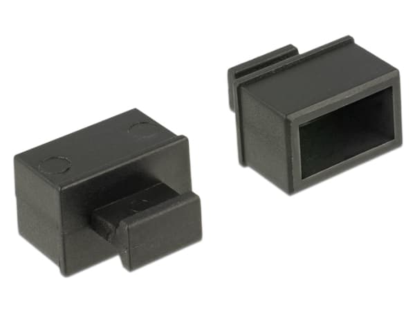 Delock Dust Cover for SFP - Dammskydd - svart (paket om 10)
