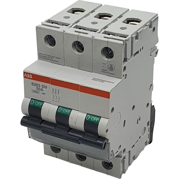Overbelastningsvern S203-OV50A 3p ABB