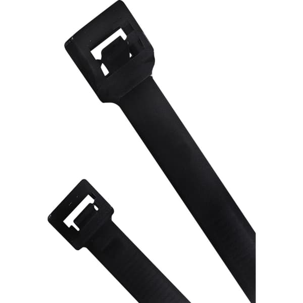 Buntebånd Strips T120L Sort 755x7,6mm
