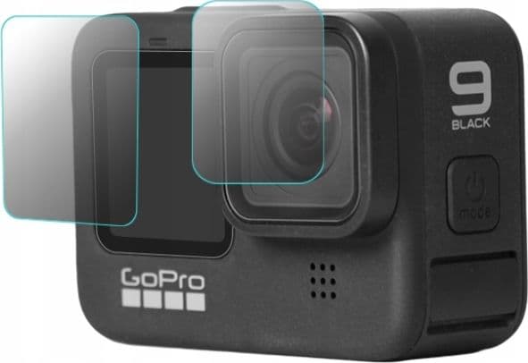 SunnyLife 3-i-1 glassdeksel for LCD-skjerm + objektiv for Gopro Hero 9 Black