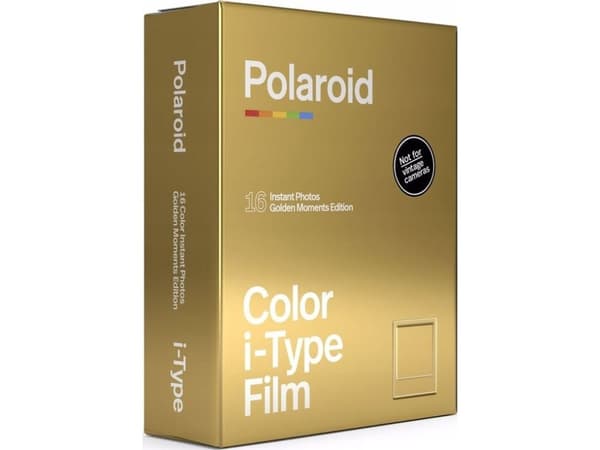 Polaroid I-Type Color Film Golden Moments 2 Pk, Nederland, 100 mm, 125 mm, 35 mm, 171 g, 172 g
