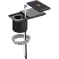 Miniatyrbilde 2 av 2: EVOline Square80 sort 1xstikk 1x1000mA USB Cat.6 dropkabel