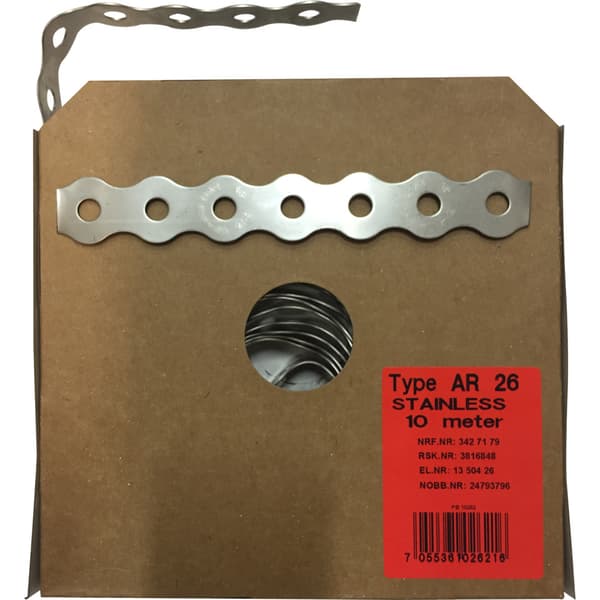 Patentbånd AR 26mm Rustfritt Stål A-4