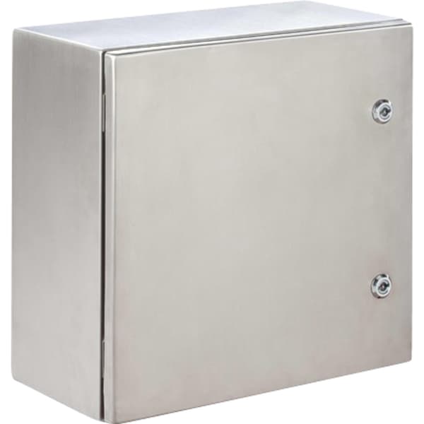 Veggskap syrefast IP66 700x500x250 montasjeplate