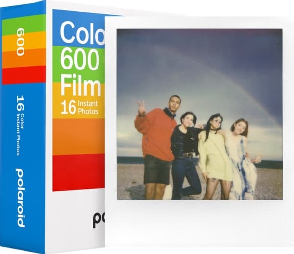 Polaroid - Hurtigvirkende fargefilm - 600 - ASA 640 - 8 eksponeringer - 2 kassetter