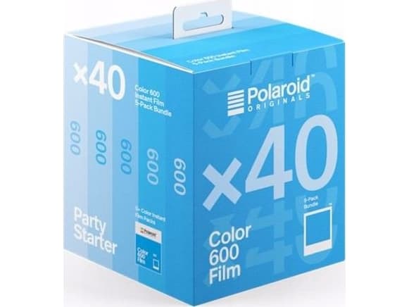 Polaroid Color film for 600 5-pack, 40 kpl, Alankomaat, 556 g, 556 g, 104 mm, 103 mm