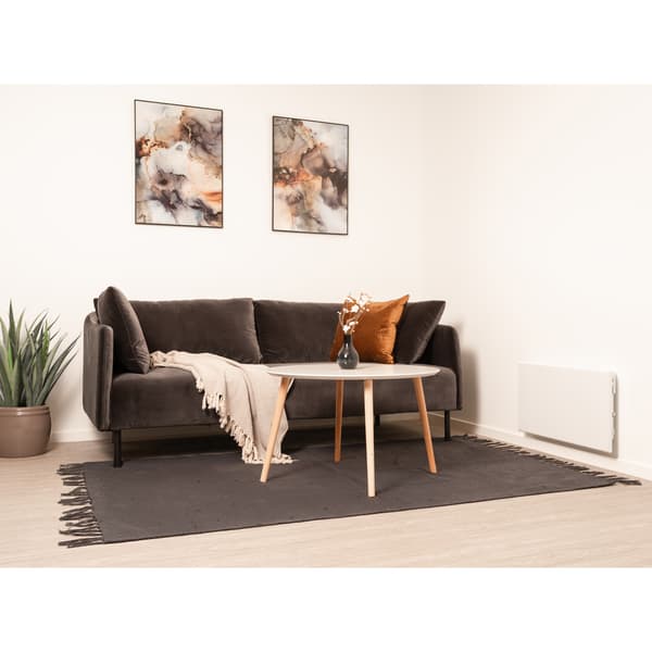 Namron Panelovn 1000W matt hvit