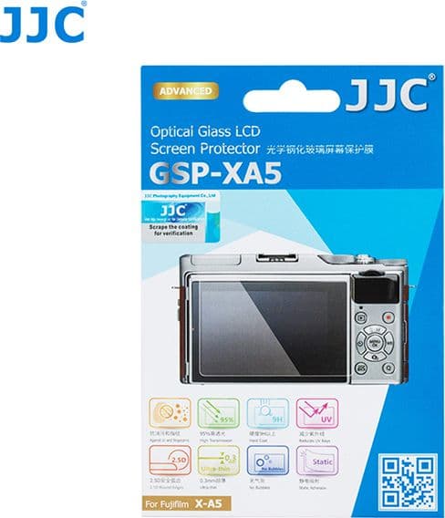 JJC Lens Hood Lcd Screen Protector For Fujifilm Fuji X-a5/Glass