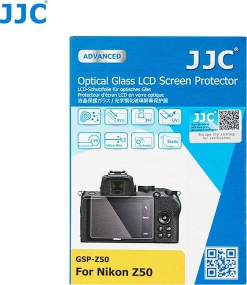 JJC Lens Hood Protector Glass Lcd Screen For Nikon Z50 Z 50