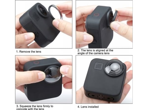 Puluz 2x Lens Guard suodatin GoPro Maxille