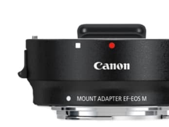 Canon - Objektivadapter Canon EF - Canon EF-M - for EOS Kiss M2, M, M50 Mark II