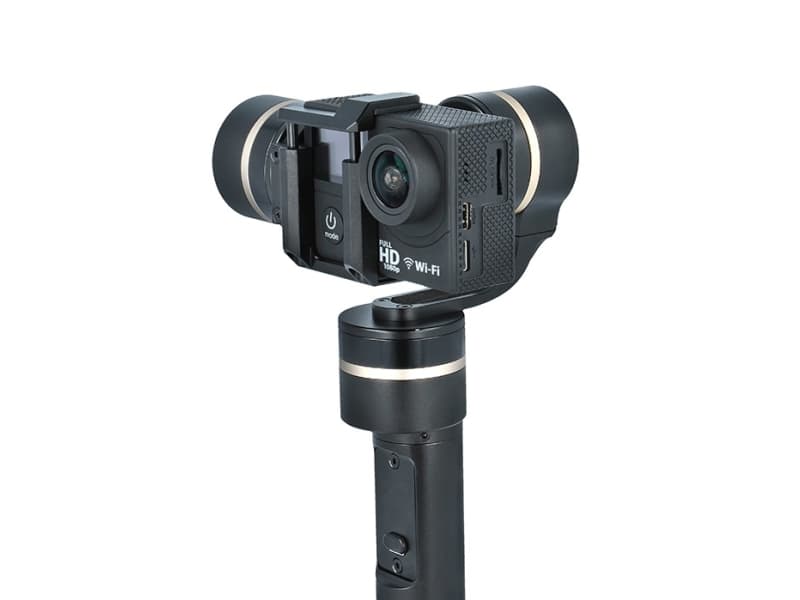 Forever CG-300, Sport action camera stabilizer, Svart, 160°, 4,36 cm, 3,17 cm, GoPro Hero 4/3+/3