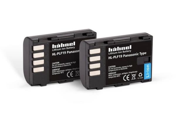Hähnel Fototechnik HL-PLF19, 2 kamera-akkua alkuperäinen akku DMW-BLF19, DMW-BLF19E, DMW-BLF19PP 7.2 V 1970 mAh