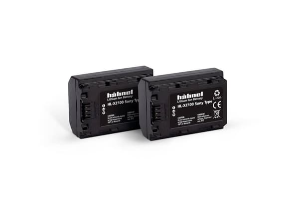 Hähnel Fototechnik HL-XZ100, 2 kameran akkua Alkuperäinen akku NP-FZ100 7,2 V 2000 mAh