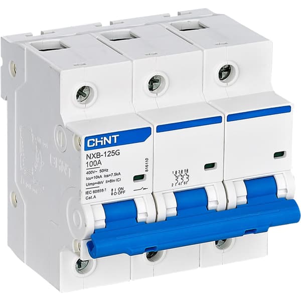 Automatsikring 3P 80A D-kar NXB-125G 60898