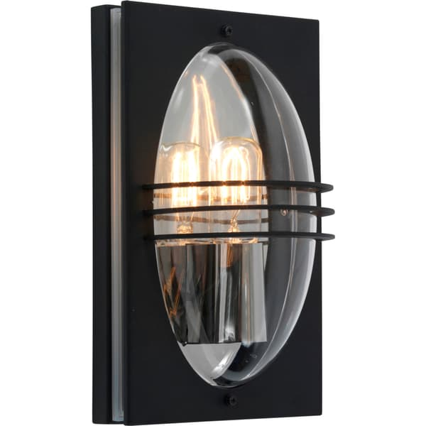 Frogner Utelampe Vegg Sort 1x40w E27 IP44