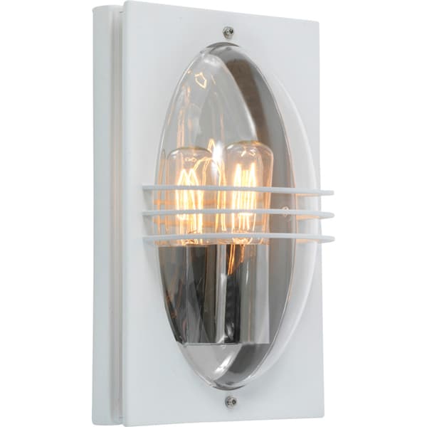 Frogner Utelampe Vegg Hvit 1x40w E27 IP44