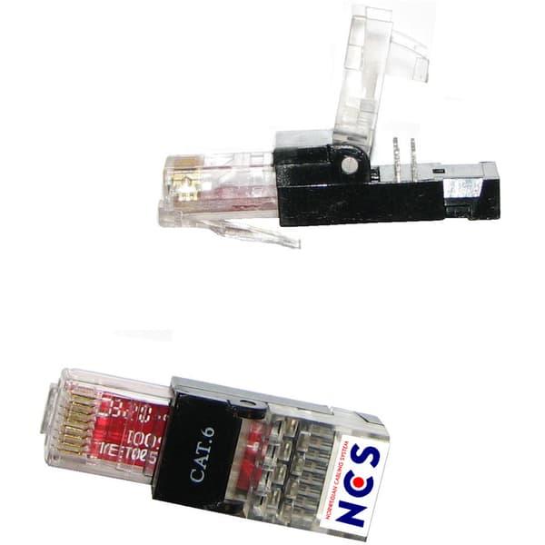 RJ45 Universalplugg Kat 6 UTP Verktøyfri