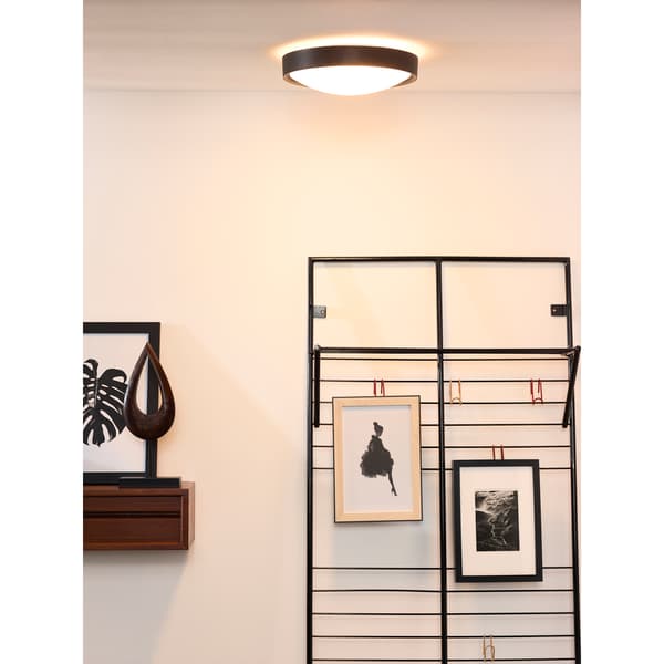 Lucide Lex Taklampe 2xE27 33cm Sort