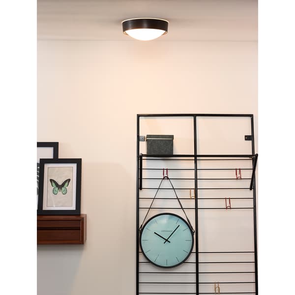 Lucide Lex Taklampe 1xE27 25cm Sort