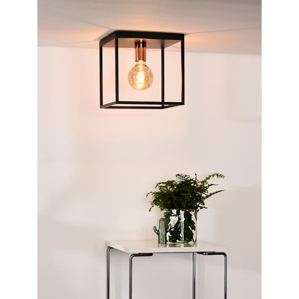 Lucide Arthur Taklampe E27 40W Sort
