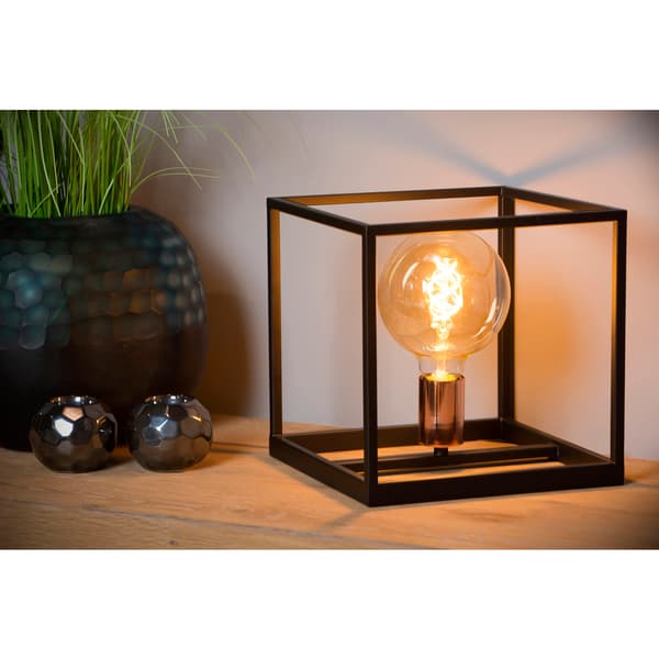 Lucide Arthur Bordlampe E27 Sort