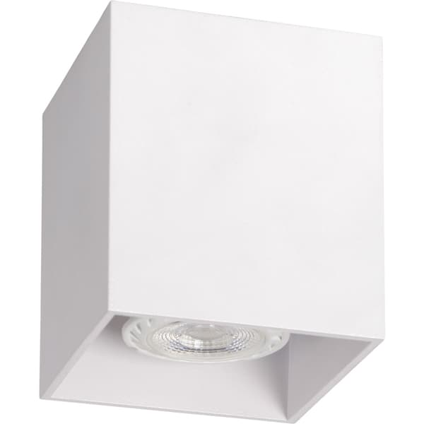 Lucide Bodi Taklampe Firkantet GU10 Hvit