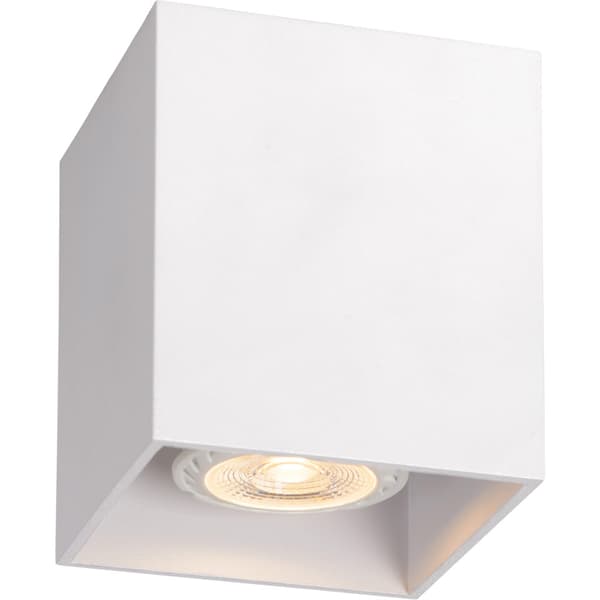 Lucide Bodi Taklampe Firkantet GU10 Hvit