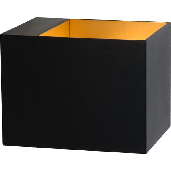 Lucide Devi Vegglampe G9 Sort/Gull