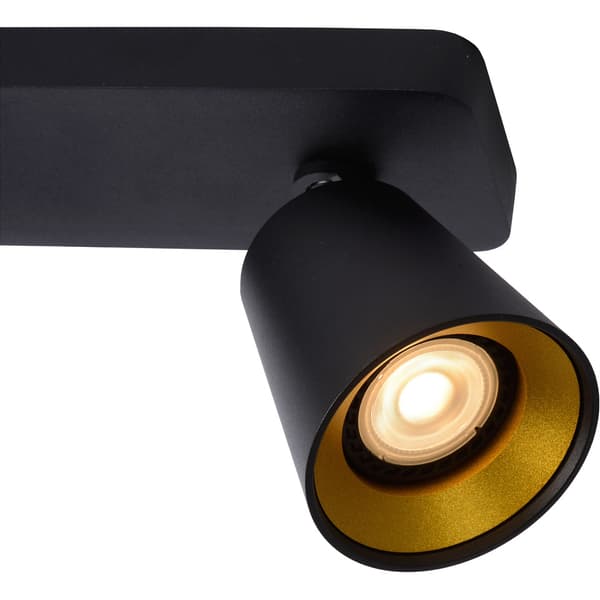 Lucide Turnon Spotlight 3XGU10 Sort/Gull