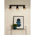 Miniatyrbilde 7 av 7: Lucide Turnon Spotlight 3XGU10 Sort/Gull