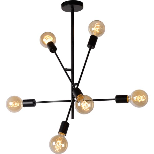 Lucide Lester Pendellampe E27 Sort