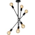 Miniatyrbilde 5 av 6: Lucide Lester Pendellampe E27 Sort