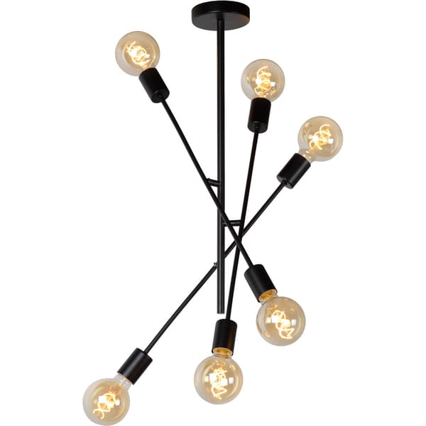 Lucide Lester Pendellampe E27 Sort