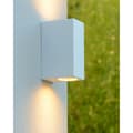 Miniatyrbilde 5 av 5: Lucide Zora 1 Utendørs Vegglampe 2xGU10 5W Hvit