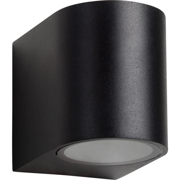 Lucide Zora 2 Utendørs Vegglampe 1xGU10 IP44 Sort
