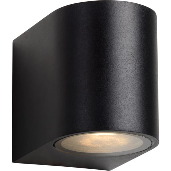 Lucide Zora 2 Utendørs Vegglampe 1xGU10 IP44 Sort