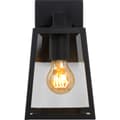 Miniatyrbilde 5 av 7: Lucide Matslot Smal Vegglampe E27 IP23 Sort