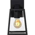 Miniatyrbilde 1 av 7: Lucide Matslot Smal Vegglampe E27 IP23 Sort