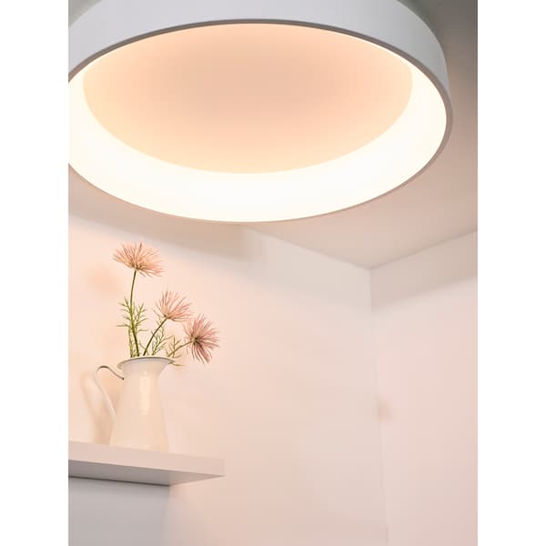 Lucide Talowe Taklampe 80cm 80W 3000K Hvit